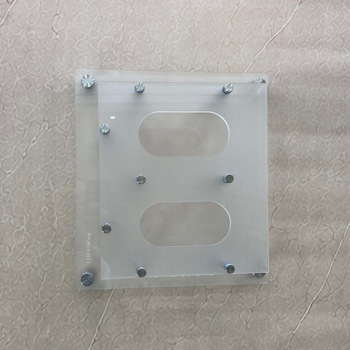 Double Wall-Mounted Tissue Box Holder