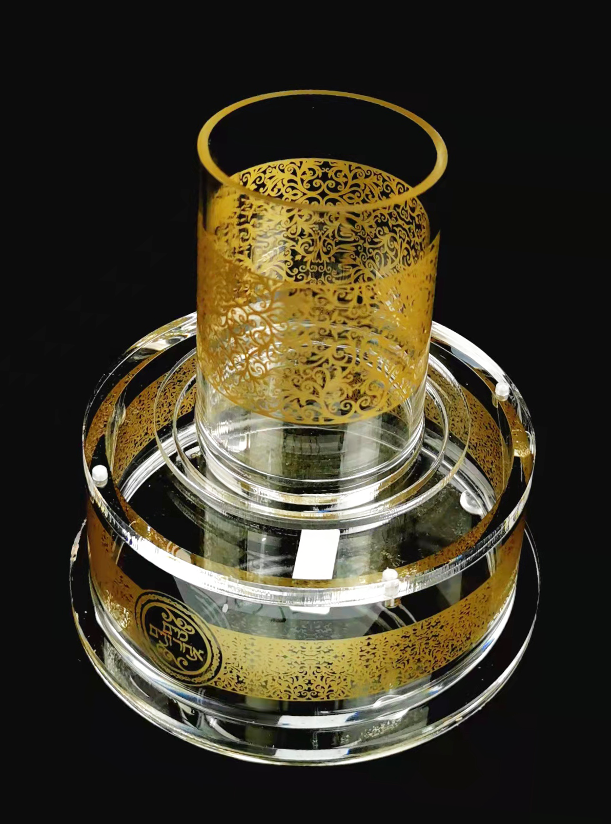 Acrylic Mayim Achronim - design - LEHADAR