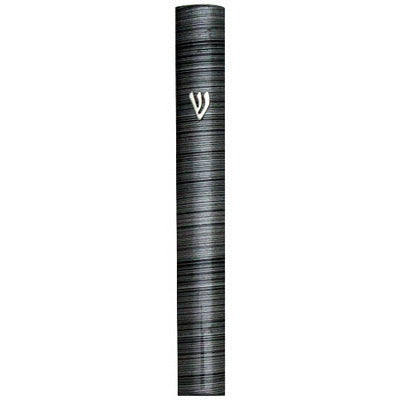 Aluminum Mezuzah 3D Metal Painted - Stripes - LEHADAR