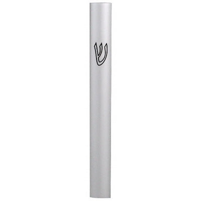 Aluminum Semi- Round Mate Mezuzah - LEHADAR