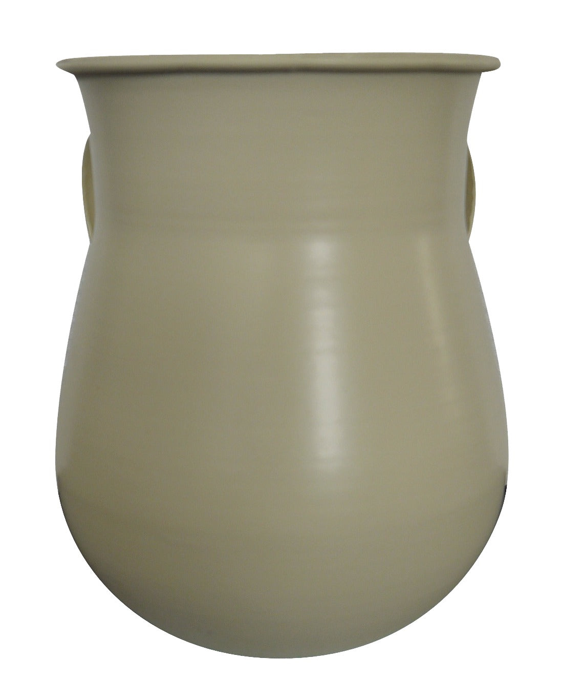 Tin Washing Cup, Off White Color15 cm - LEHADAR