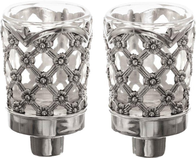 Neronim Holder Silver Plated XP Design 3" - LEHADAR