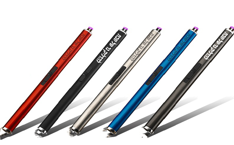 Shabbat Metal Electric Lighter With USB Charger Assorted Colors (single pc) - LEHADAR