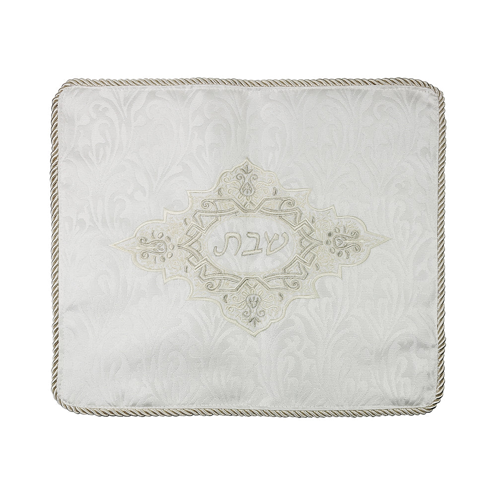 Challah Cover Small Brocade Shabbat With Hard Plastic 16" x14" - LEHADAR