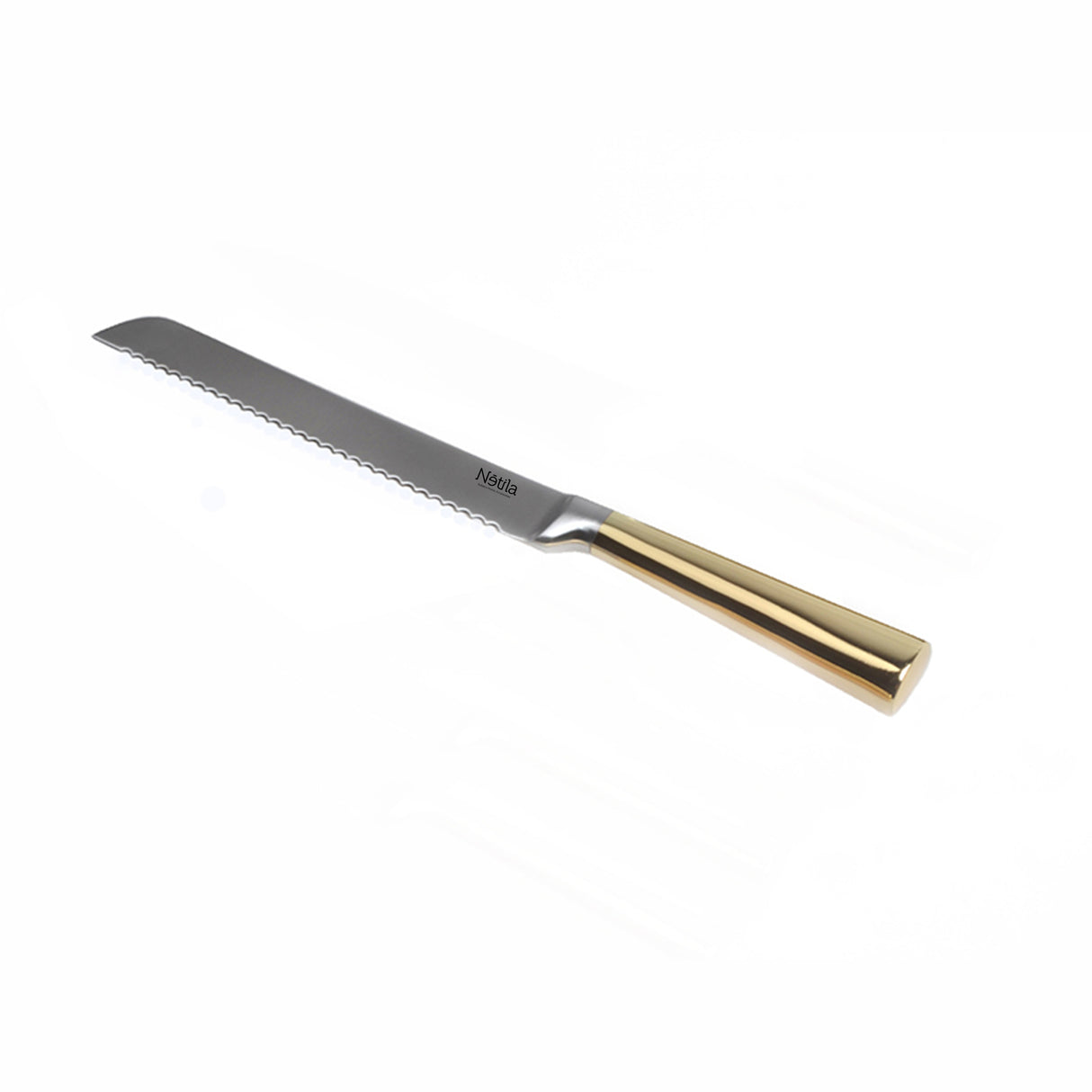 Stainless Steel Knife Gold Handle 13" - LEHADAR