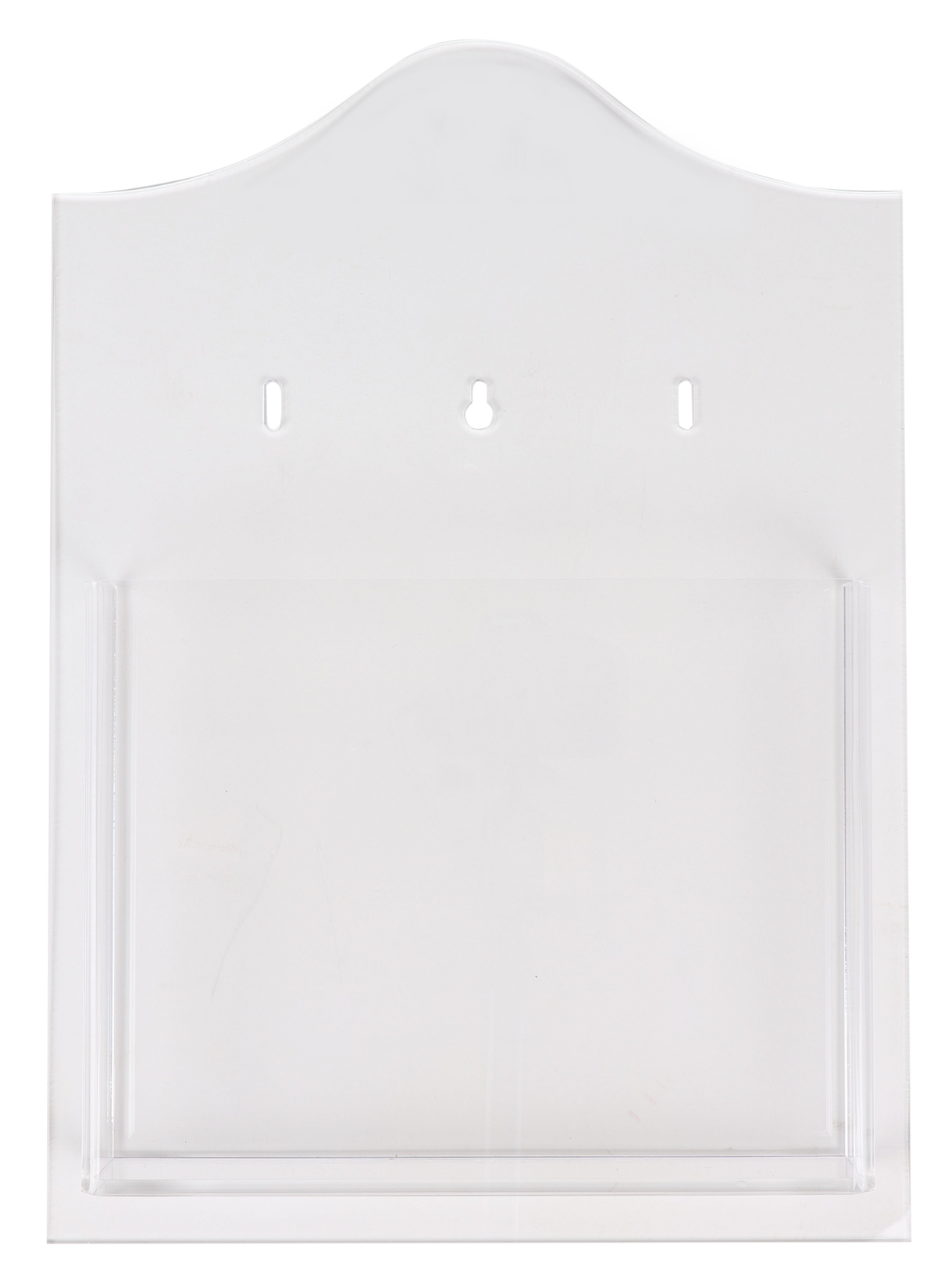 Acrylic Bencher / Kiddush Levanah Holder Large Clear 11.5x16" - LEHADAR