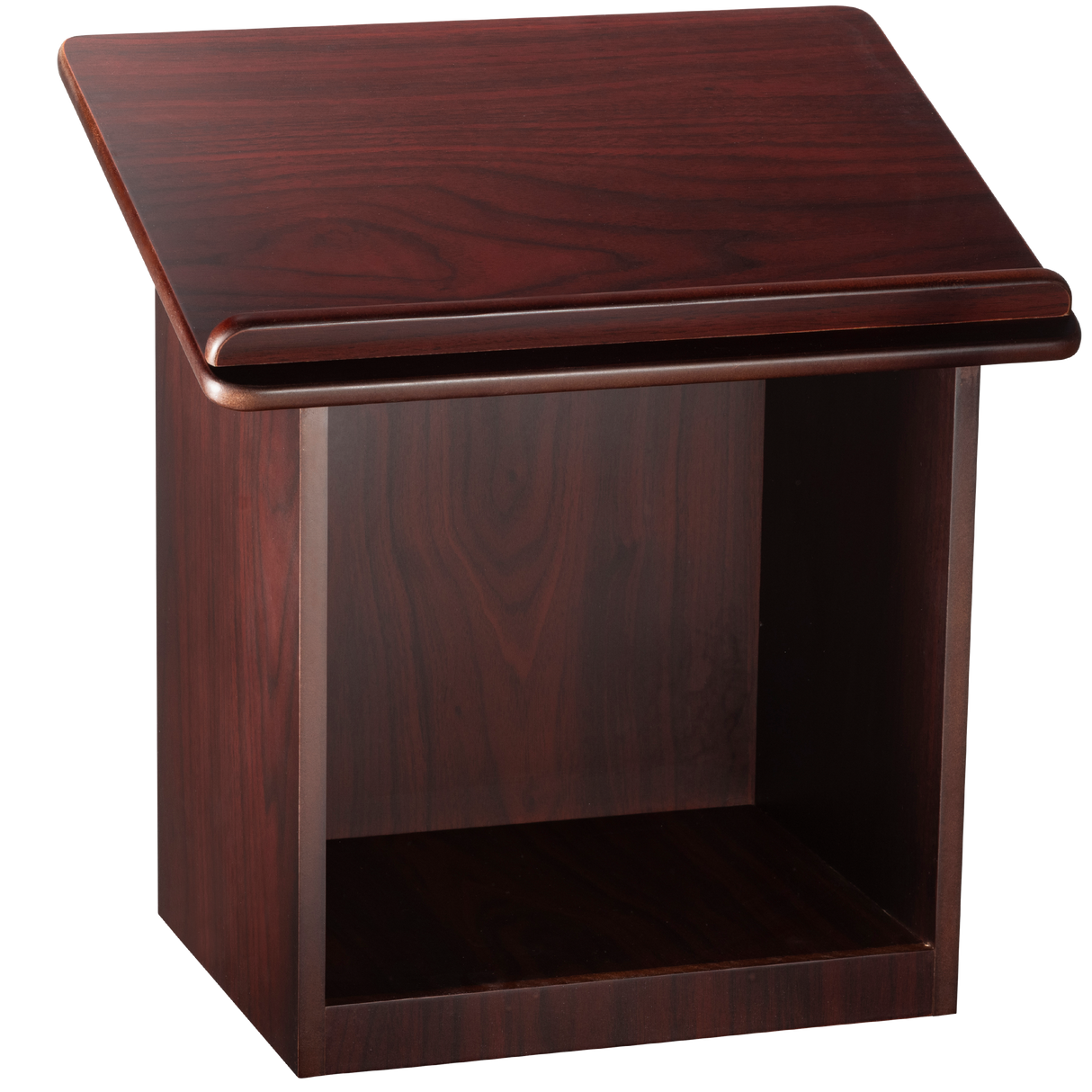 Mahogany Table Top Shtender 2 Tone 11.8 D x 15.75 W x 17" H - LEHADAR