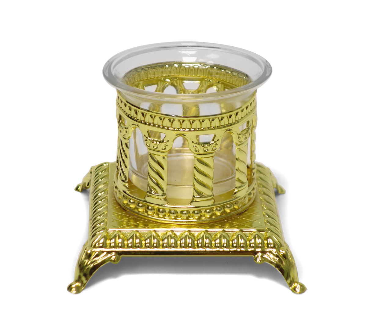 Salt Holder Royal Palace Design plated Single - LEHADAR