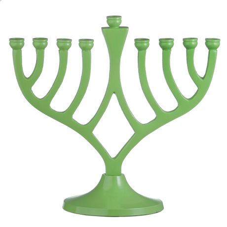 Classic Candle Menorah 7" - LEHADAR