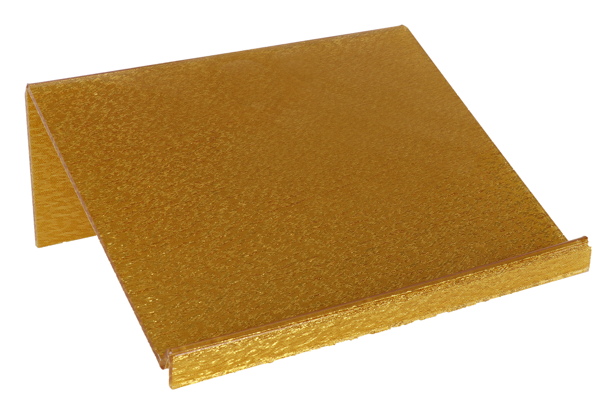 Acrylic Gold Glitter Shtender 11.8 x 9" - LEHADAR