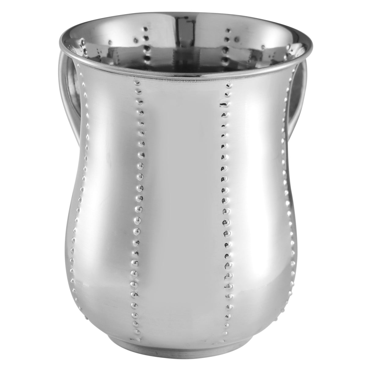 Stainless Steel Washing Cup Shinny With Doted Stripes - LEHADAR