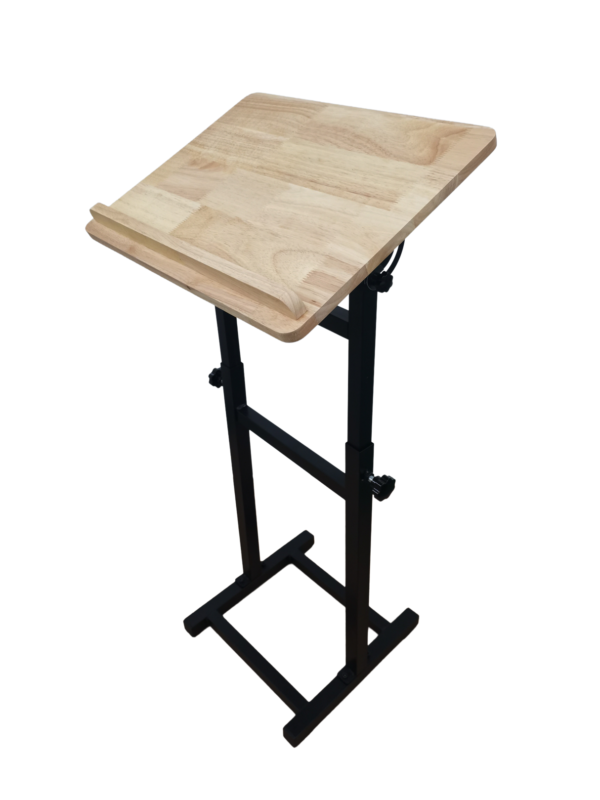 Assembled Wooden Book Stand/Shtender Light Oak - Adjustable Height up to 43" - LEHADAR