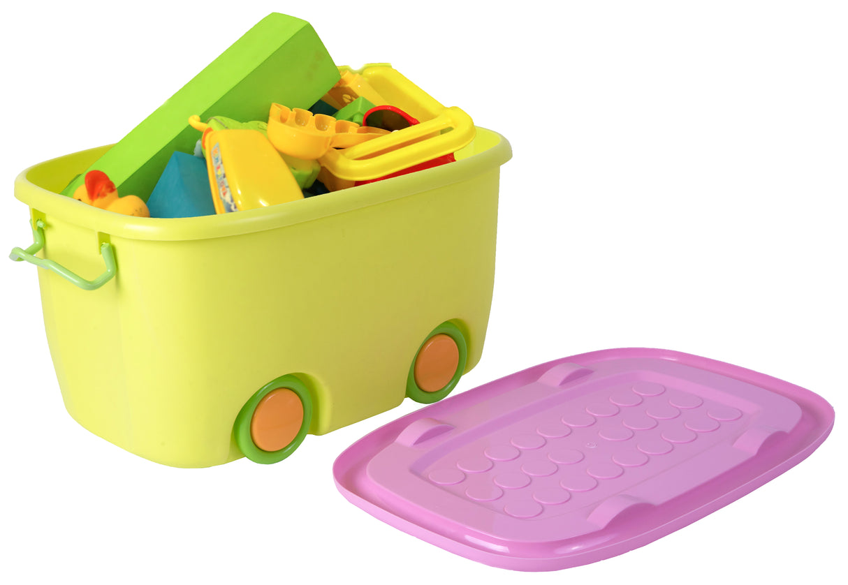 Toy storage box small Yellow - LEHADAR