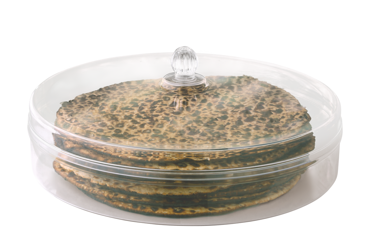 Matzah Holder Lucite 14" W X 6" - LEHADAR
