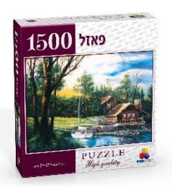 Old Village - 1500 pieces jigsaw puzzle - LEHADAR