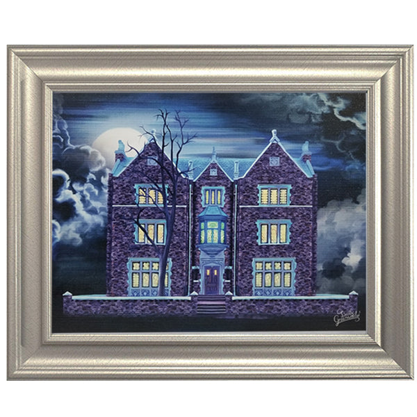 Chabad House 770 Painting on Canvas- Light in the Dark - LEHADAR
