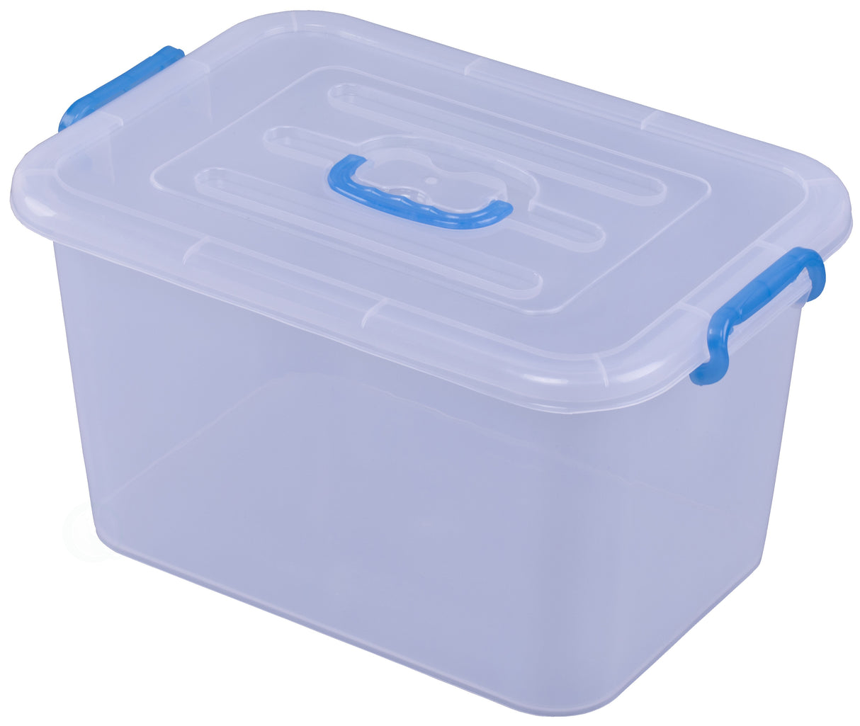 Large Clear Storage Container With Lid and Handles - LEHADAR