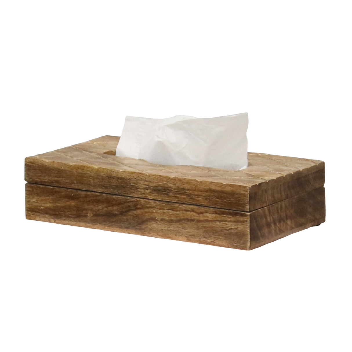 Modern Decorative Paper Facial Tissue Box Holder for Kitchen, Dining Room, and Office - LEHADAR