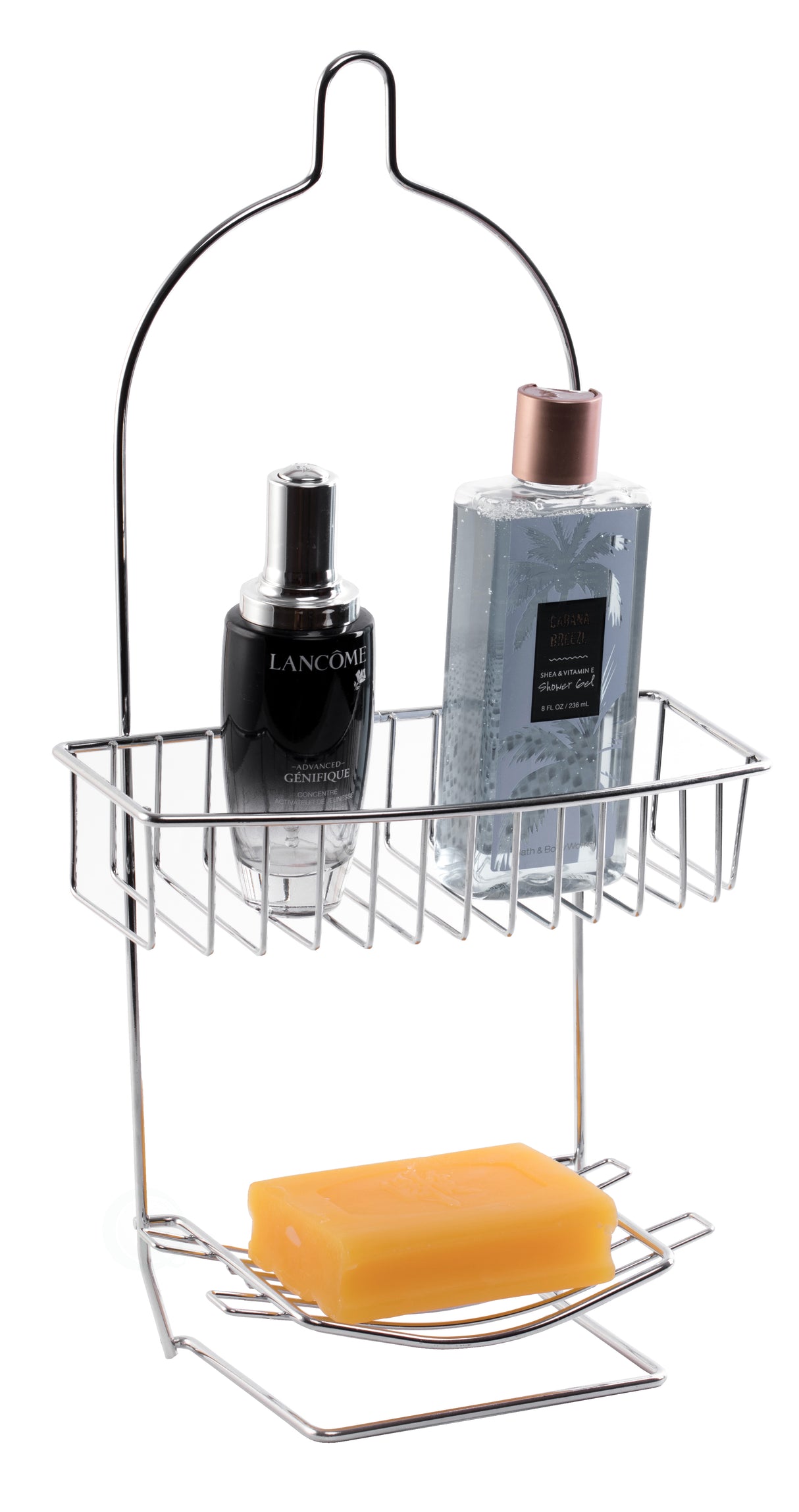 Metal Wire Hanging Bathroom Shower Storage Rack - LEHADAR