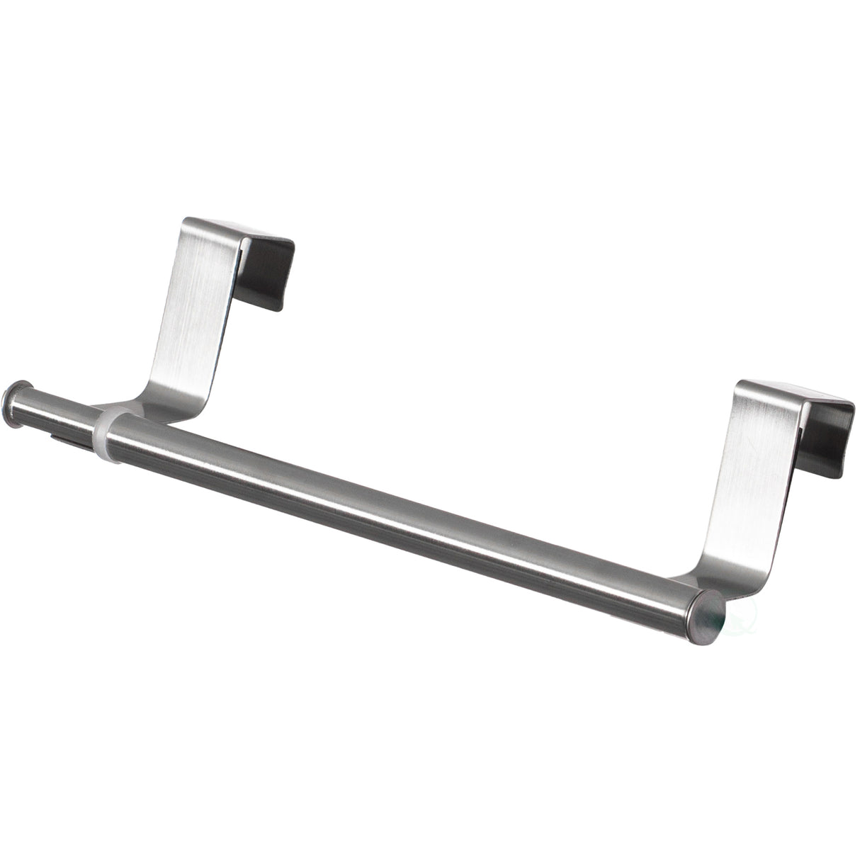 Chrome Over the Door Extendable Towel Holder Rack for the Kitchen, Vanity, and Bathroom - LEHADAR