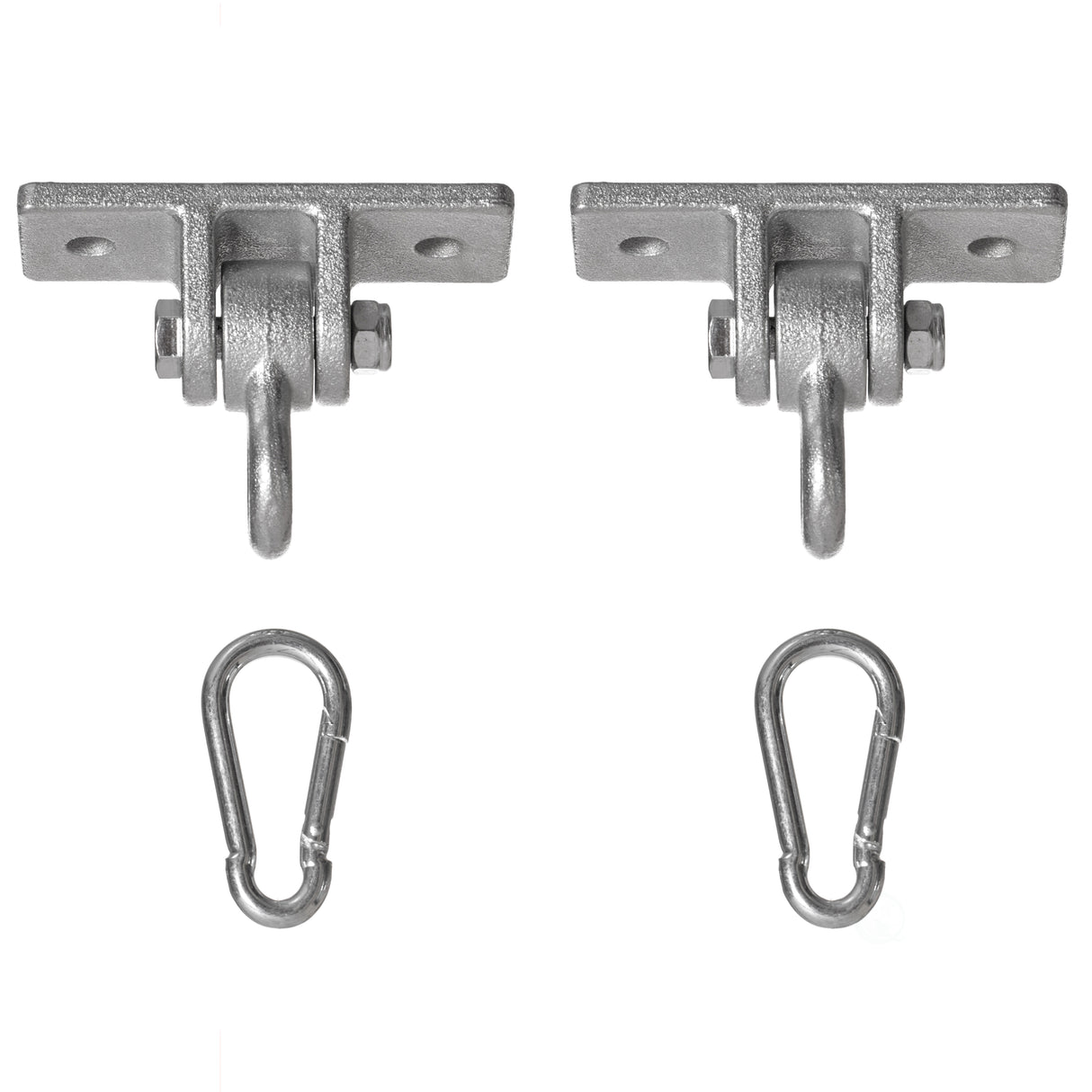Heavy Duty Permanent Swing Hanger Brackets Set for Indoor and Outdoor Use - LEHADAR