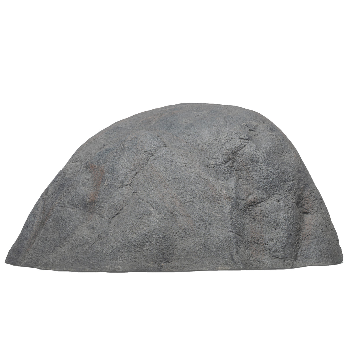 Decorative Outdoor Weather-Resistant Artistic Artificial Faux Stone Rock, Garden Patio Granite Grey Fiberglass Stone, Grand Teton Shaped - LEHADAR