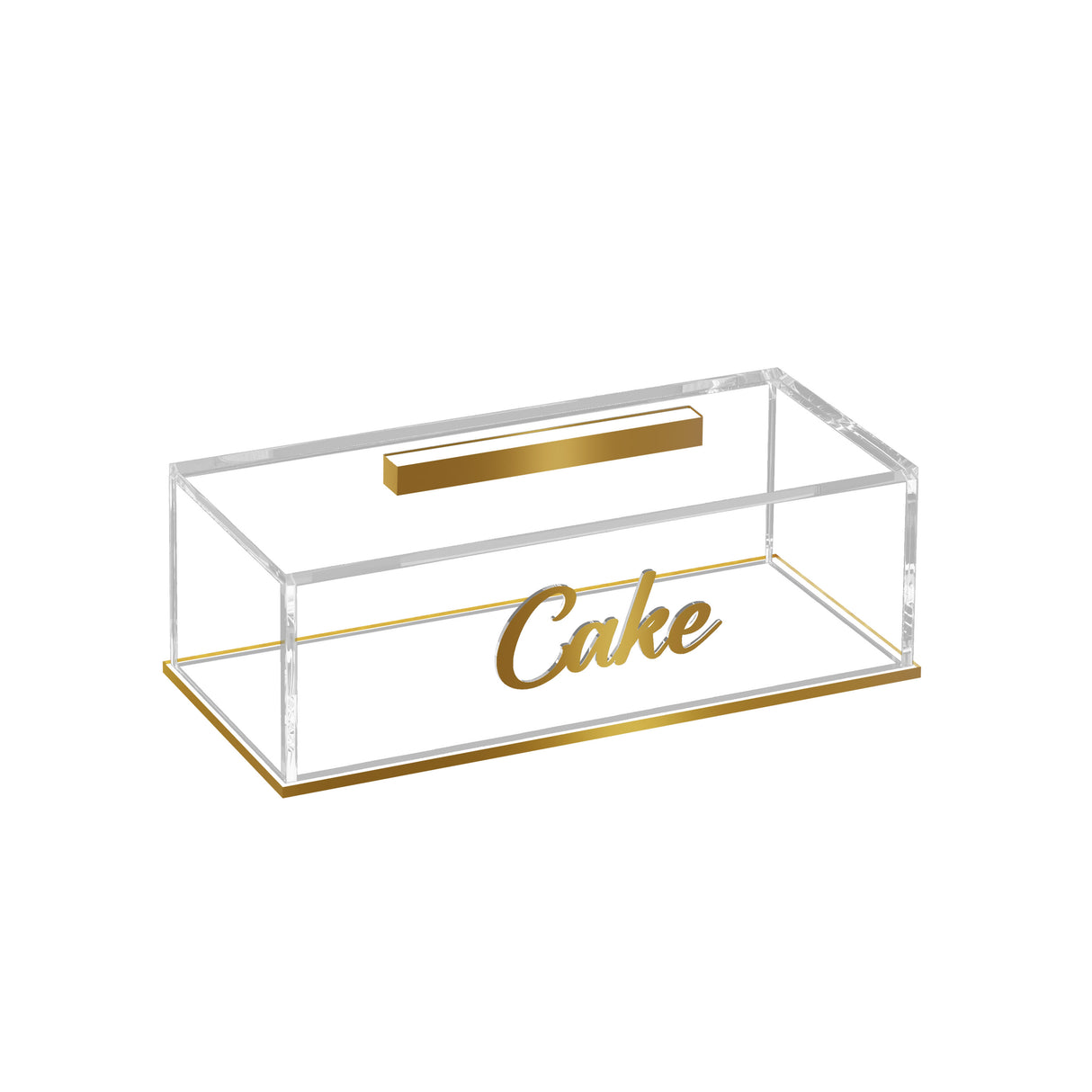 Classic Cake Log Holder with Words - LEHADAR