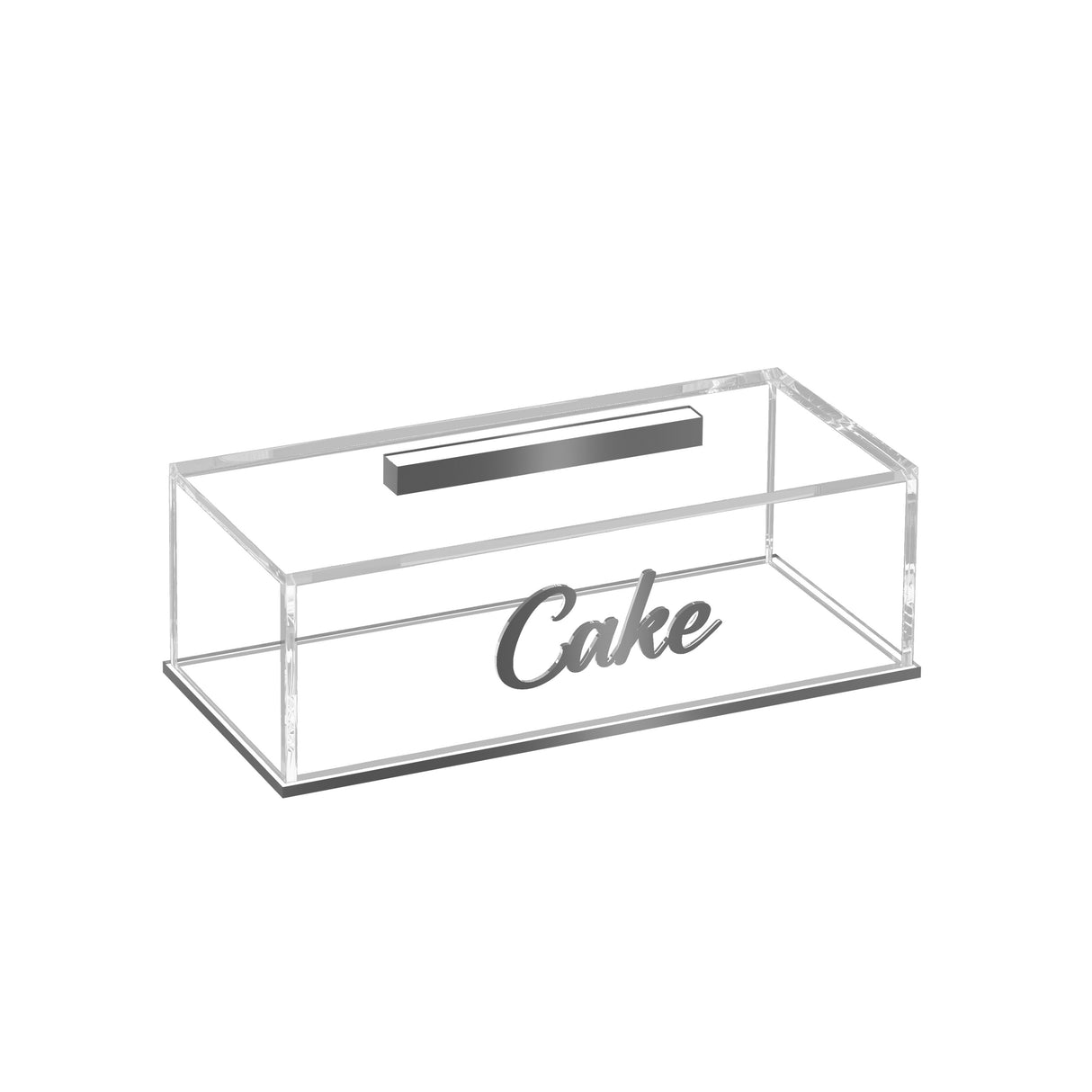 Classic Cake Log Holder with Words - LEHADAR
