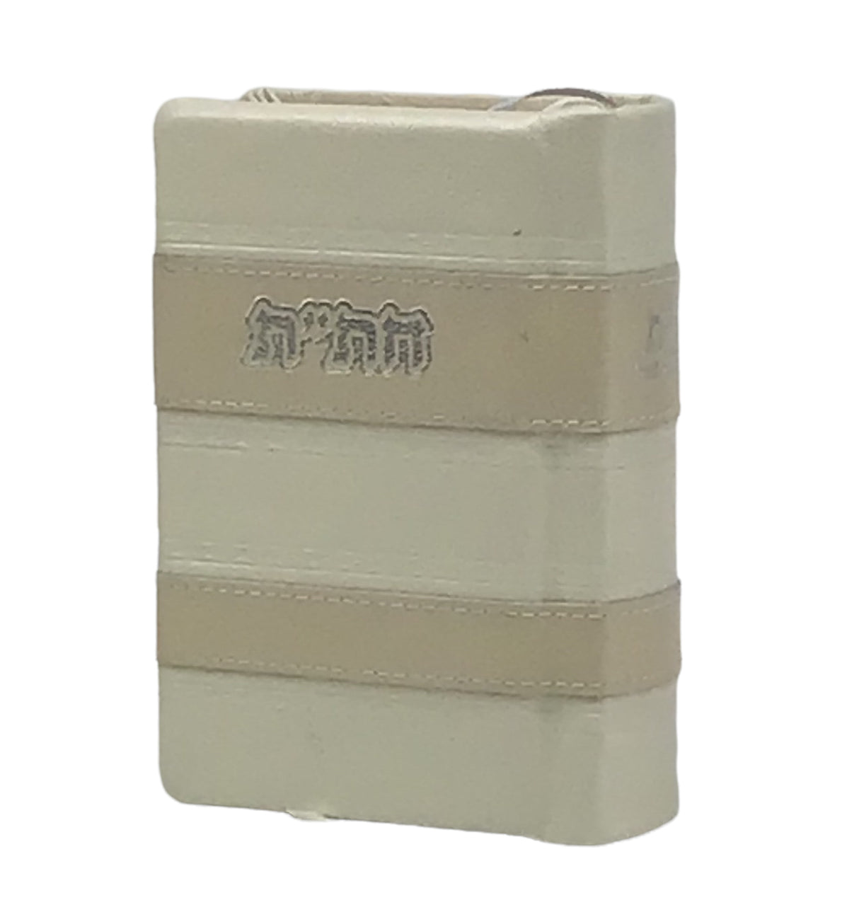 Leather Chitas Striped Design, Size 4x6 - LEHADAR