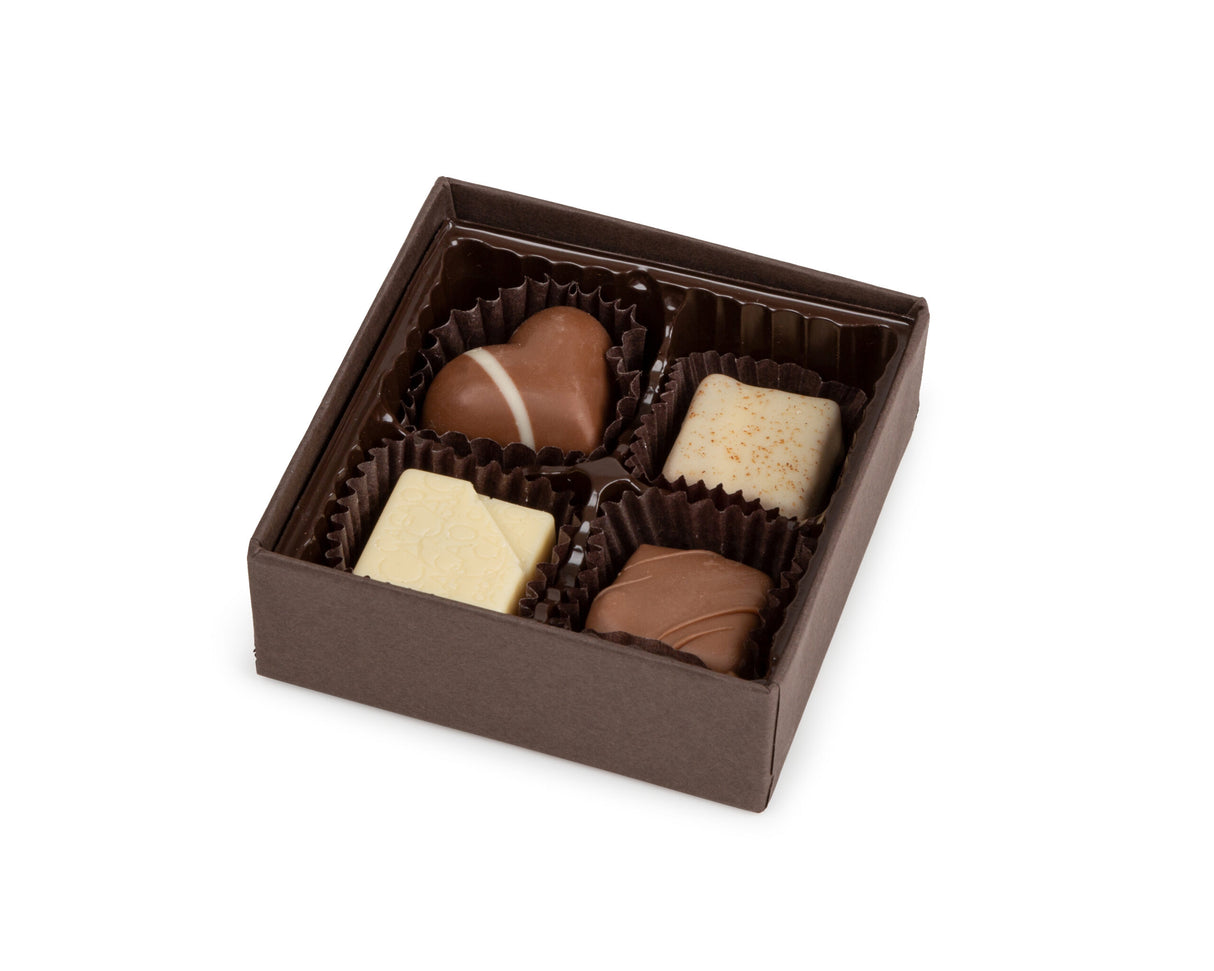 4 Piece Classic Chocolate Gift Box - LEHADAR