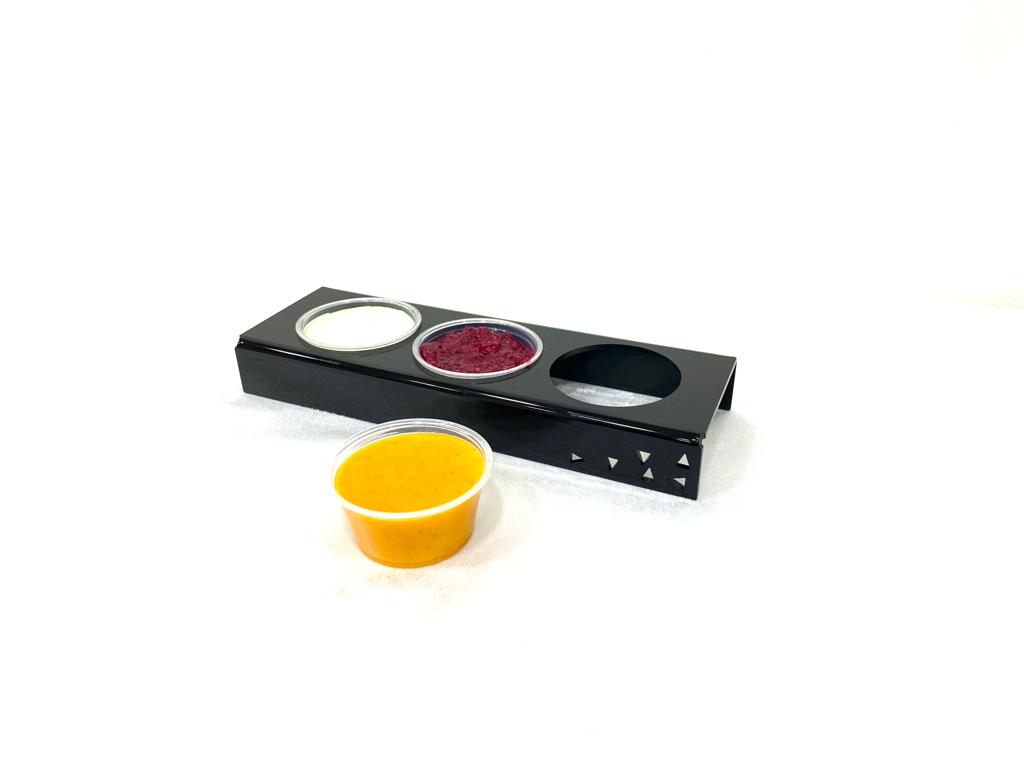 Triangle 2 OZ. Cup Dip Server Cutout (Pack of 4) - LEHADAR