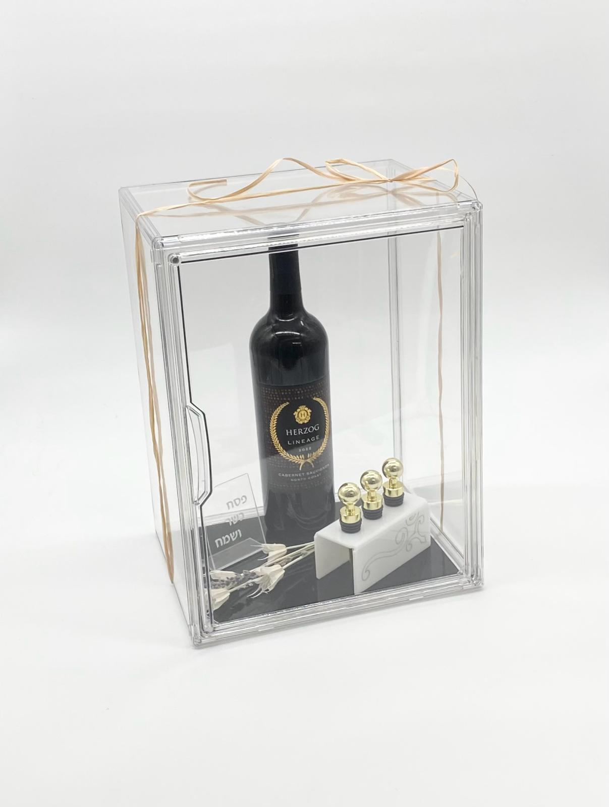 Majestic Wine Stopper Set Of 3 Gift Box With Wine - LEHADAR