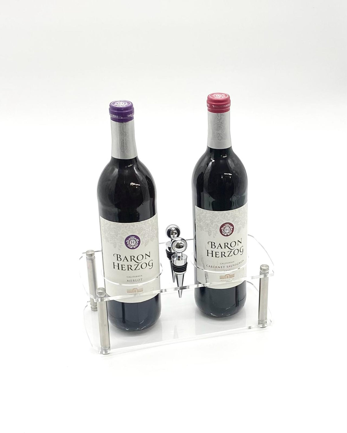 Wine Duo With Stoppers - LEHADAR