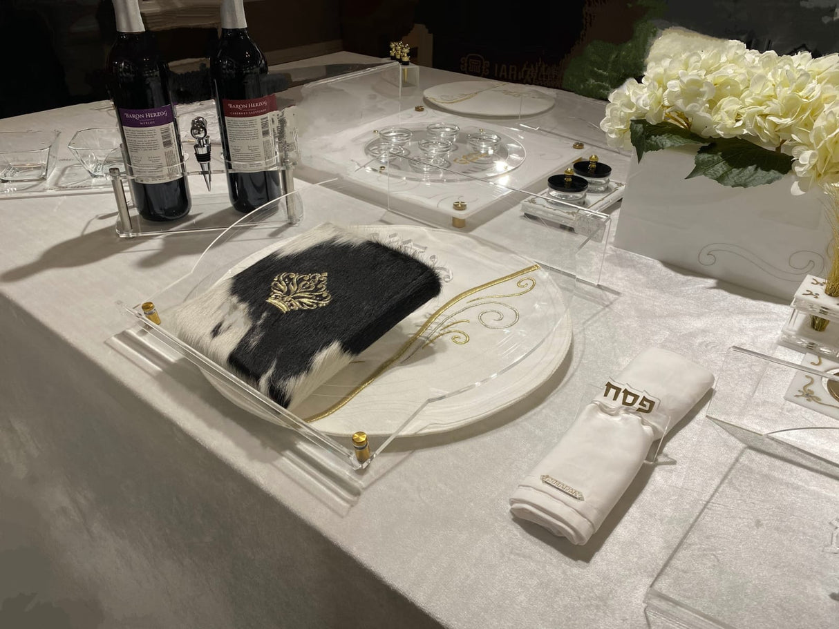 Pesach Napkin Rings (Pack of 6) - LEHADAR