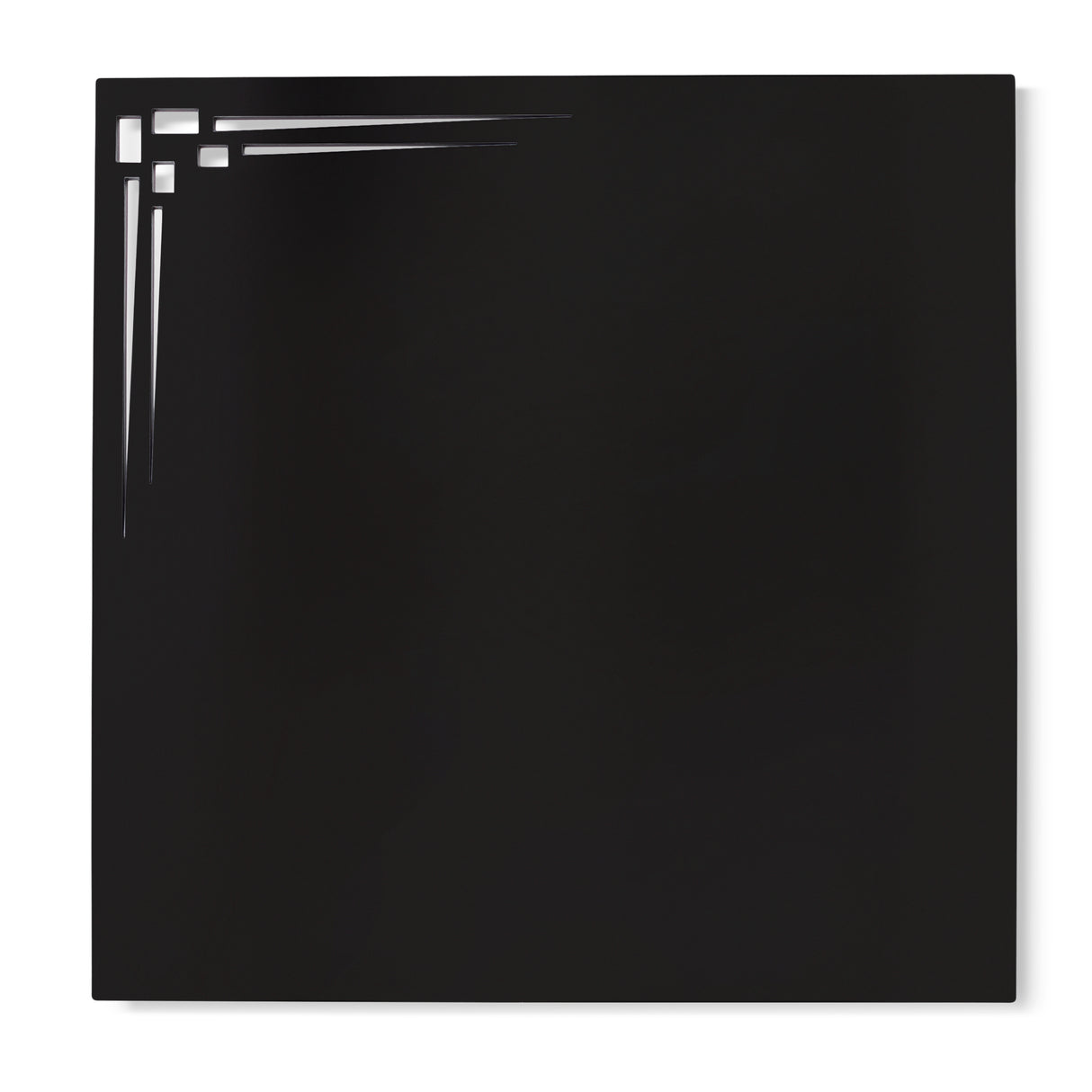 Rect Corner Cutout Charger BK/WT/GD/SL (Pack of 4) - LEHADAR