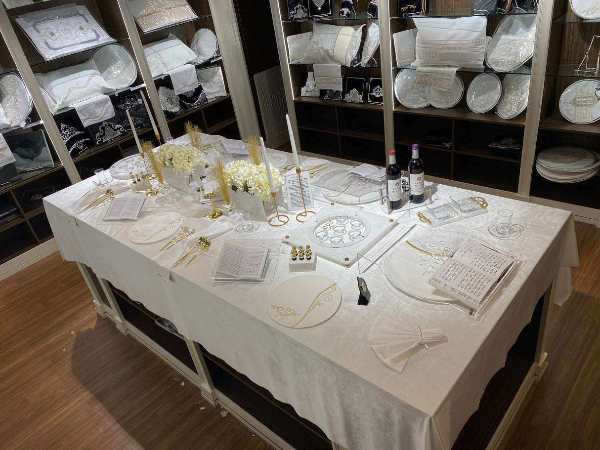 Majestic Seder Plate Sq. - LEHADAR
