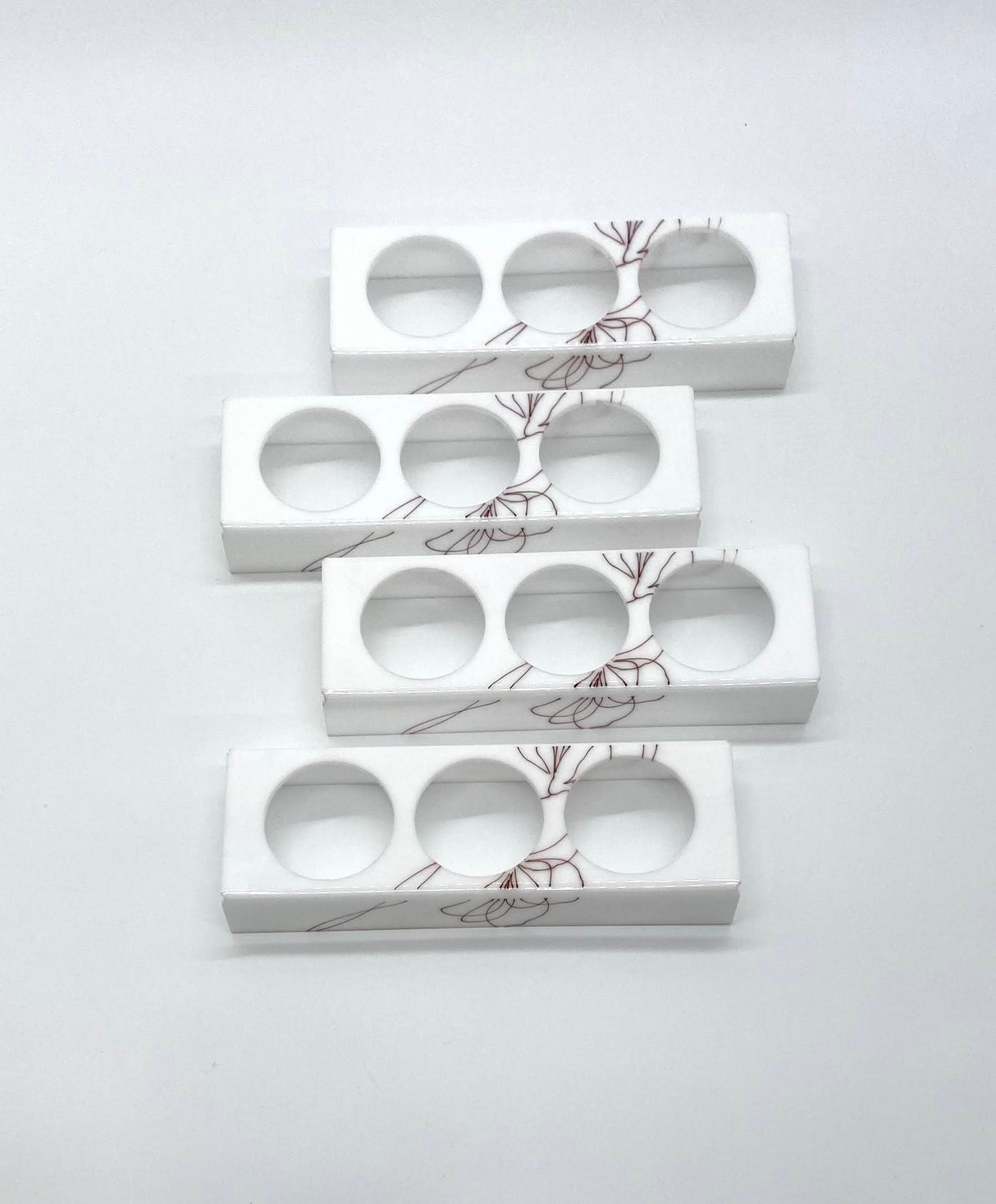 Deep Rose 2 OZ. Cup Dip Server (Pack of 4) - LEHADAR