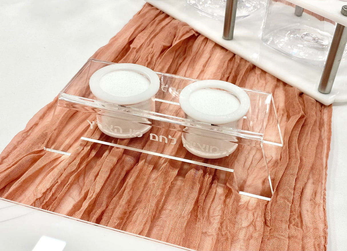 Classy Double Salt Dish - LEHADAR