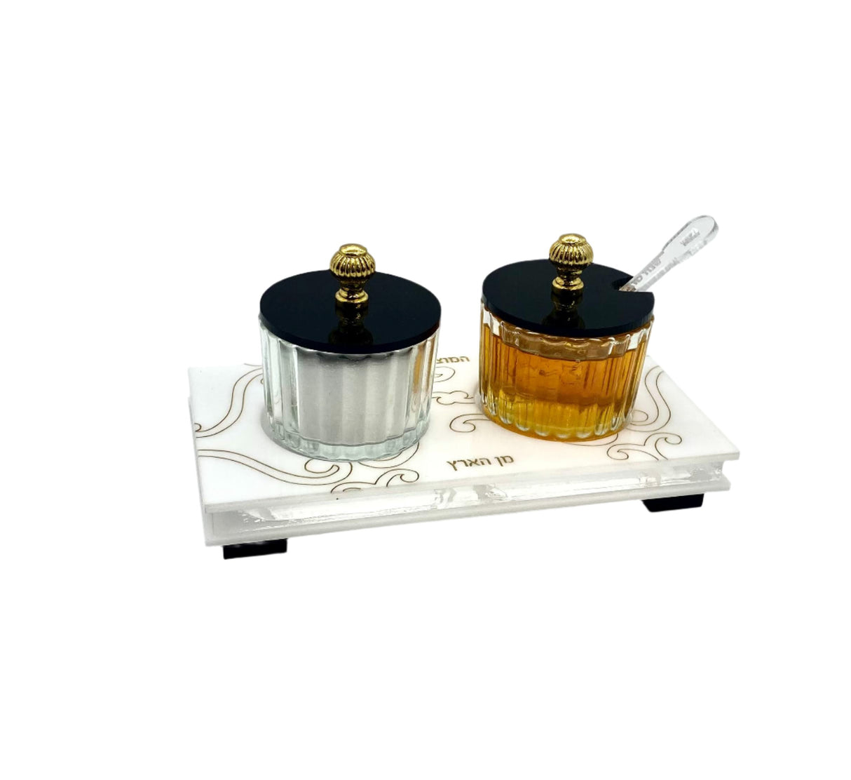 Majestic II Honey Dish and Salt Dish Combo - LEHADAR