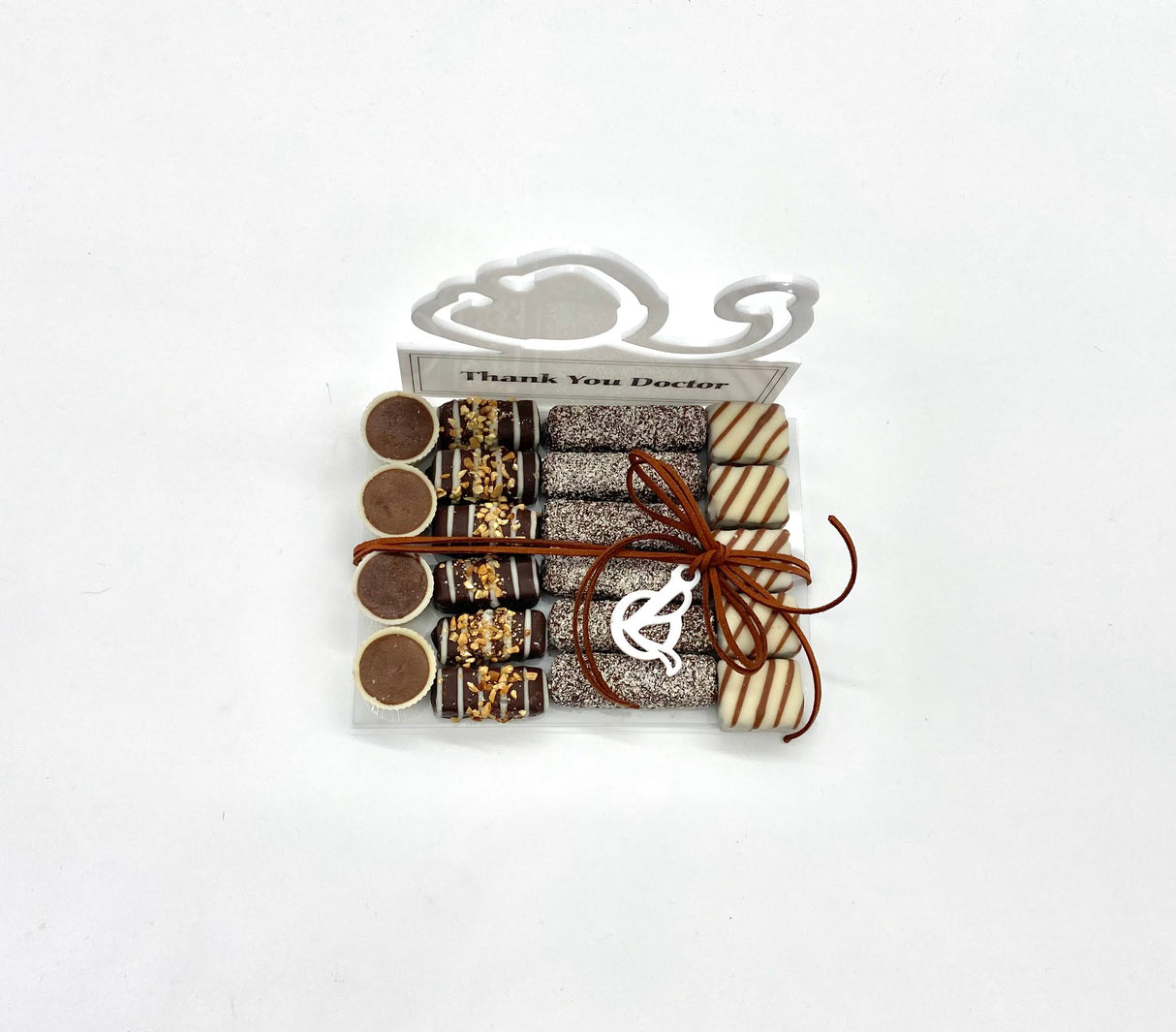 Stethoscope Thank You Doctor Chocolate Treat Tray - LEHADAR