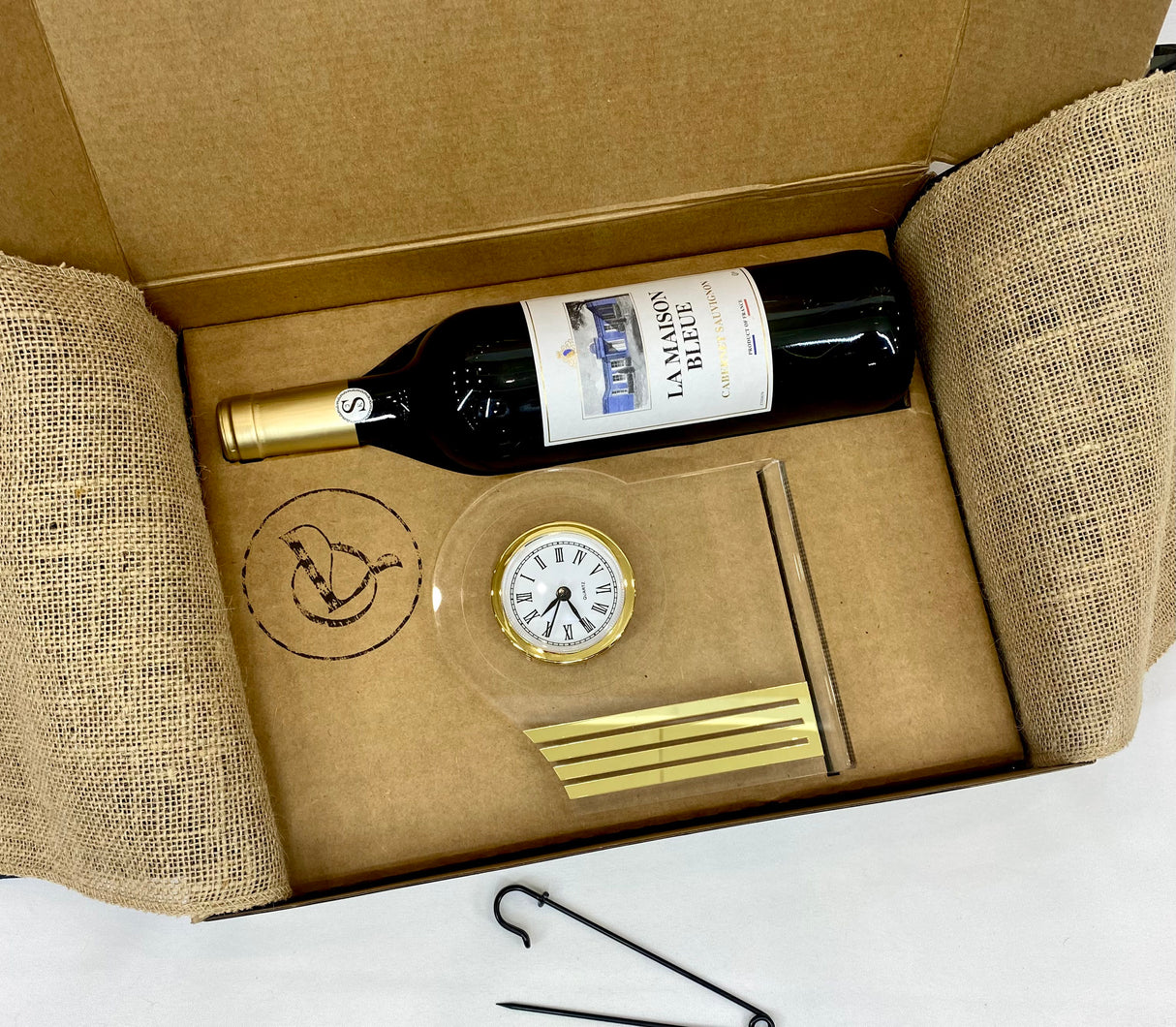 Gift Box - Large Large Desk Clock Mishloach Manos LE-5356