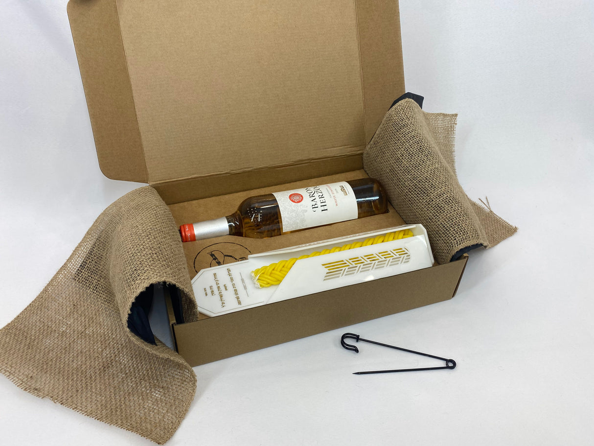 Gift Box - Segilah Havdalah Candle Hanger Mishloach Manos LE-5361