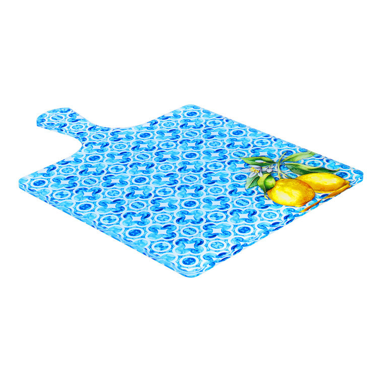 Blue Design Lucite Board with Handle - LEHADAR