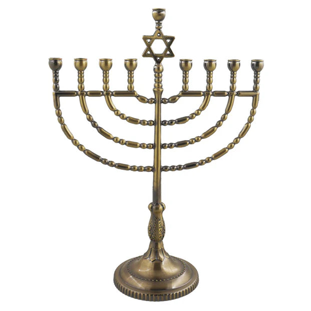 Aristocratic Star of David Menorah - LEHADAR