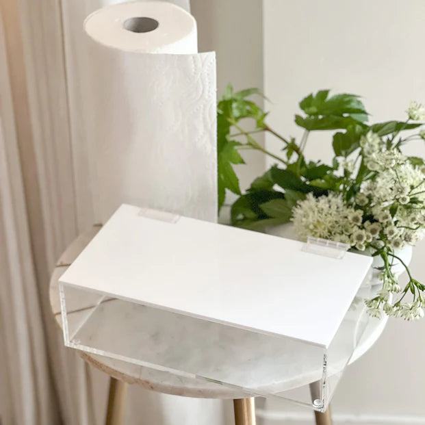 Lucite Paper Towel Box - LEHADAR