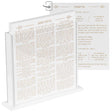 Lucite Birchas Hamazon Cards Set of 8 Ashkenaz - LEHADAR