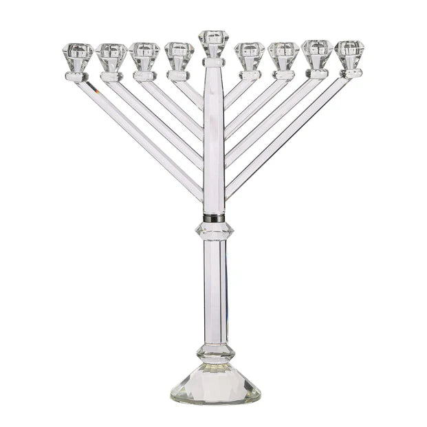 Lavish Crystal Menorah - LEHADAR