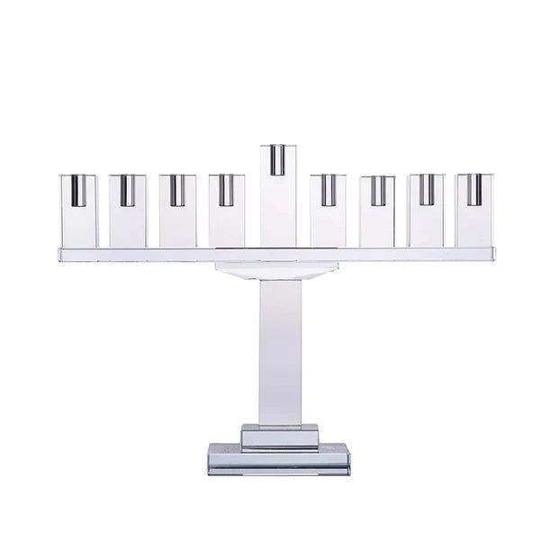 Crystal Menorah Symmetrical - LEHADAR