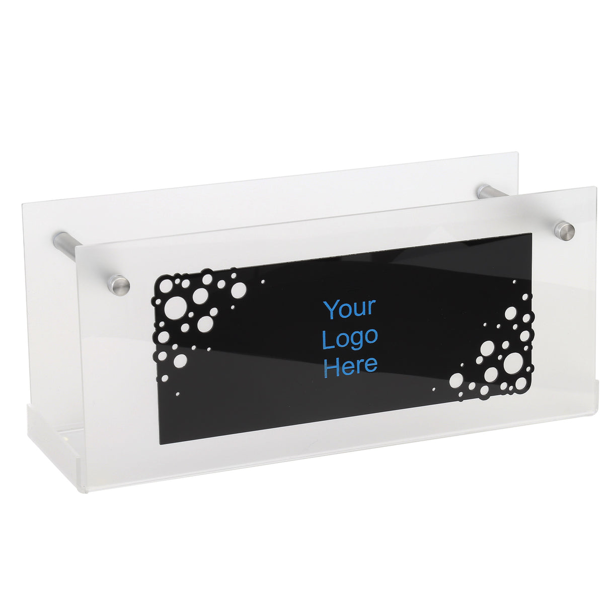 Bubble Lucite Magazine Holder - LEHADAR