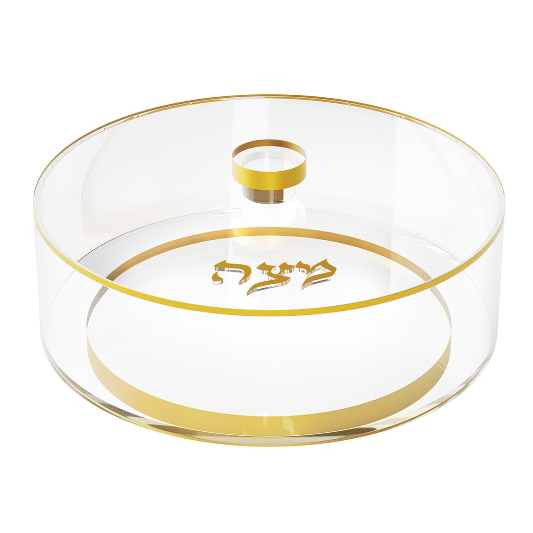 Round Matzah Box - LEHADAR